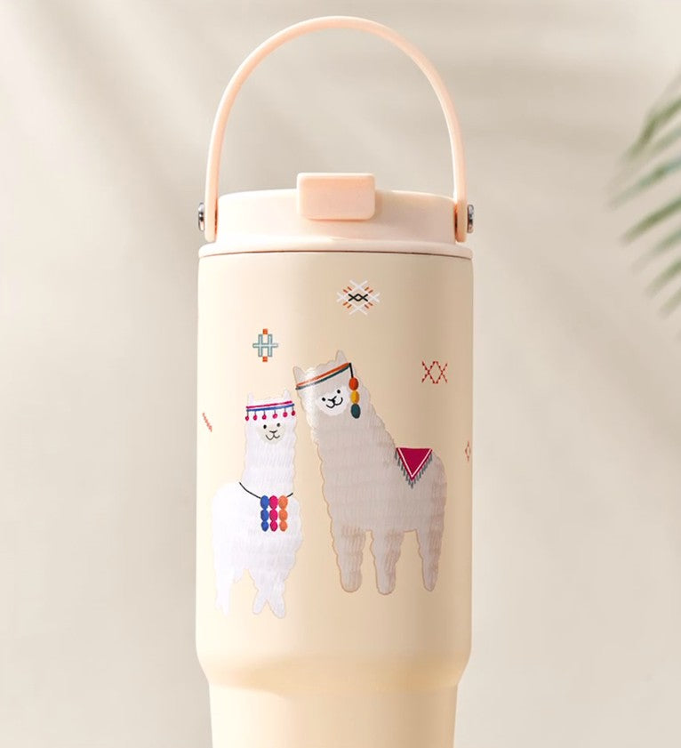 Starbucks China 2024 online Alpaca series Stainless steel cup 820ml Starbucks loveinstarbucks