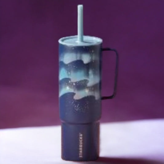 Starbucks Taiwan 2024 Jade Rabbit Stainless Steel handle Cup 932ml Starbucks loveinstarbucks