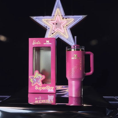 Stanley Barbie co-brand Barbie 65th anniversary Stainless steel cup 40oz Stanley/Barbie loveinstarbucks