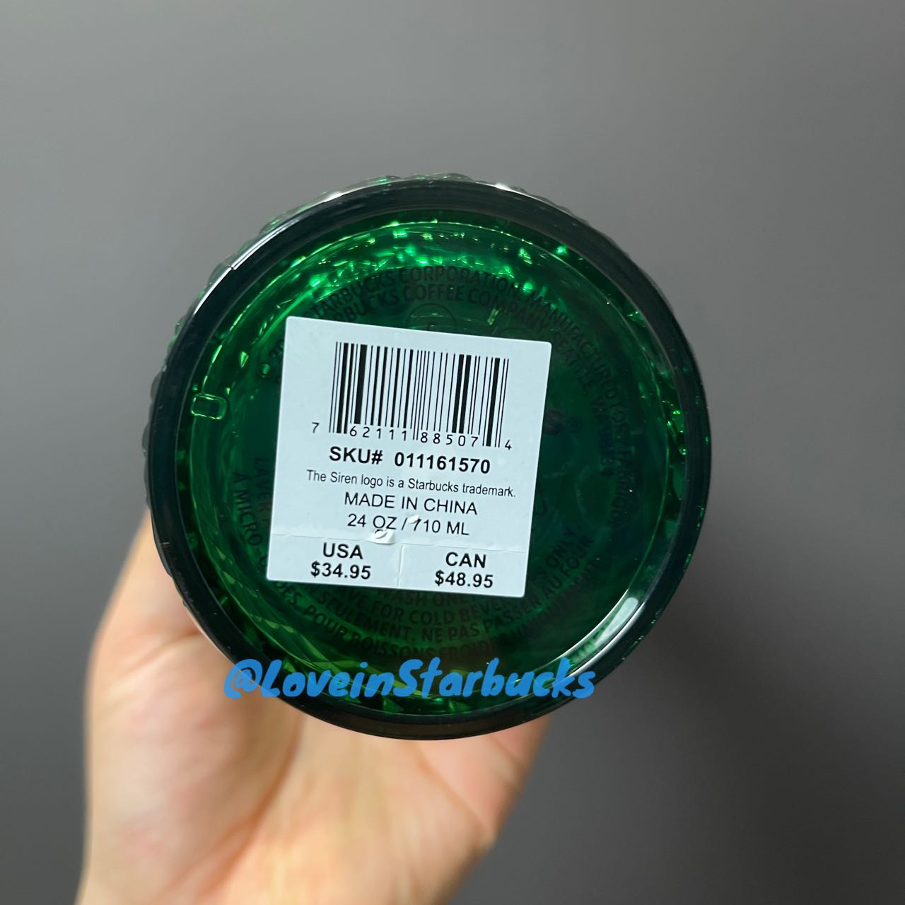 Starbucks Wicked co-brand plastic straw cup 24oz Starbucks loveinstarbucks