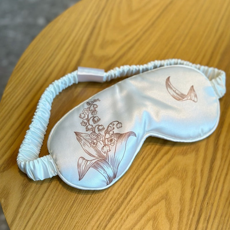 Starbucks China 2023 Lily of the Valley series Stainless steel mug 500ml and eye mask gift box Starbucks loveinstarbucks