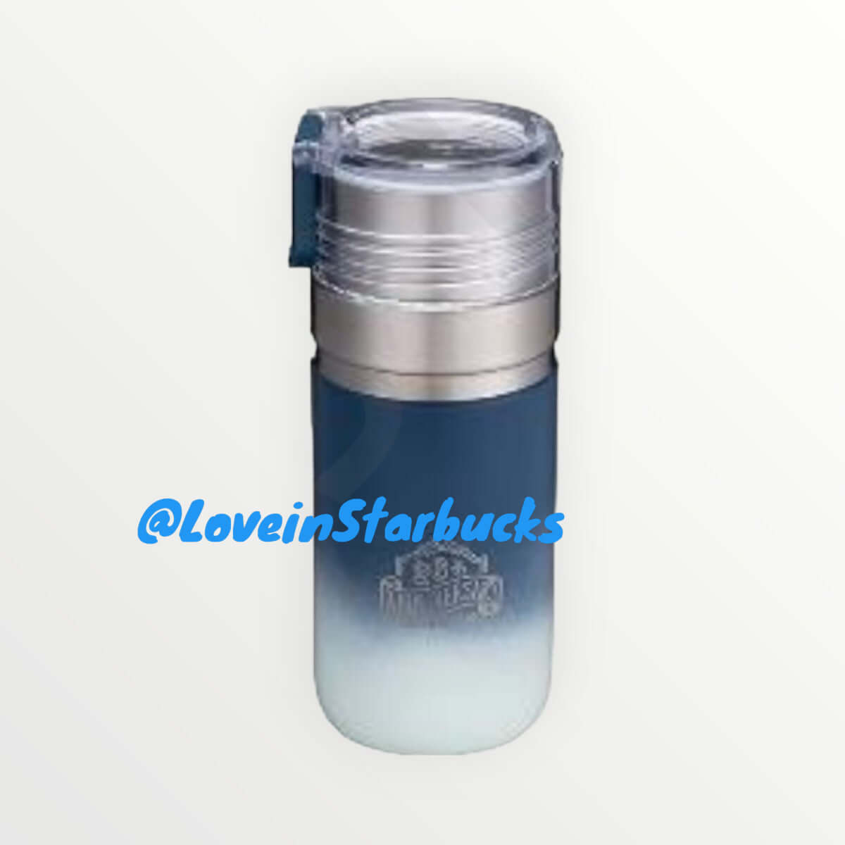 Starbucks Taiwan 2024 26th anniversary Blue Ombre stainless steel cup 16.9oz loveinstarbucks loveinstarbucks