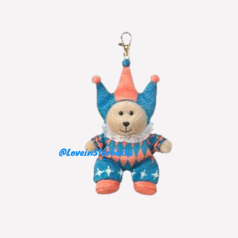 Starbucks Taiwan 2024 Christmas series Joker Mini Bear Keychain Starbucks loveinstarbucks