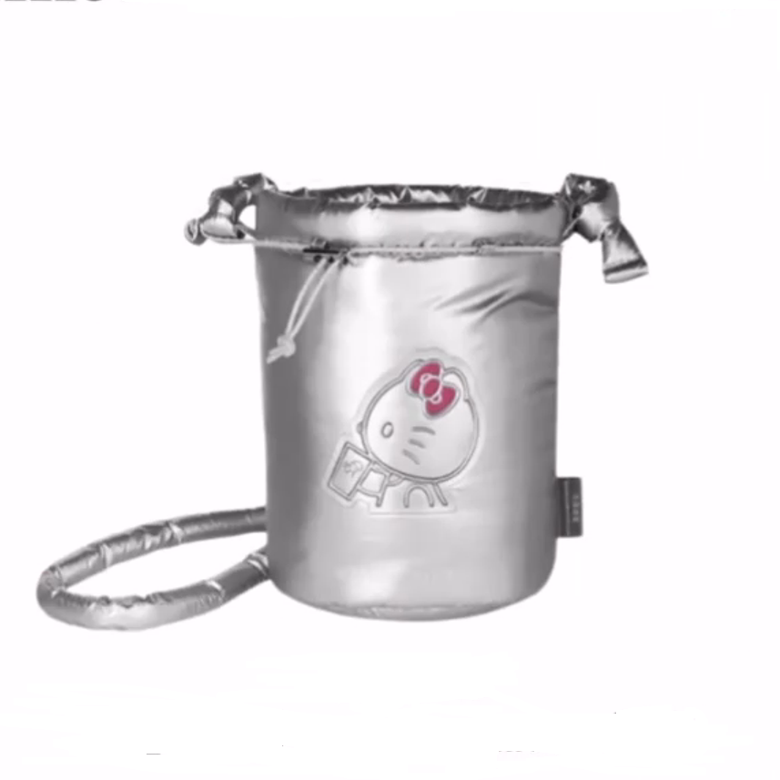 Hello Kitty and HEYTA China 2024 Silver bag HEYTA loveinstarbucks