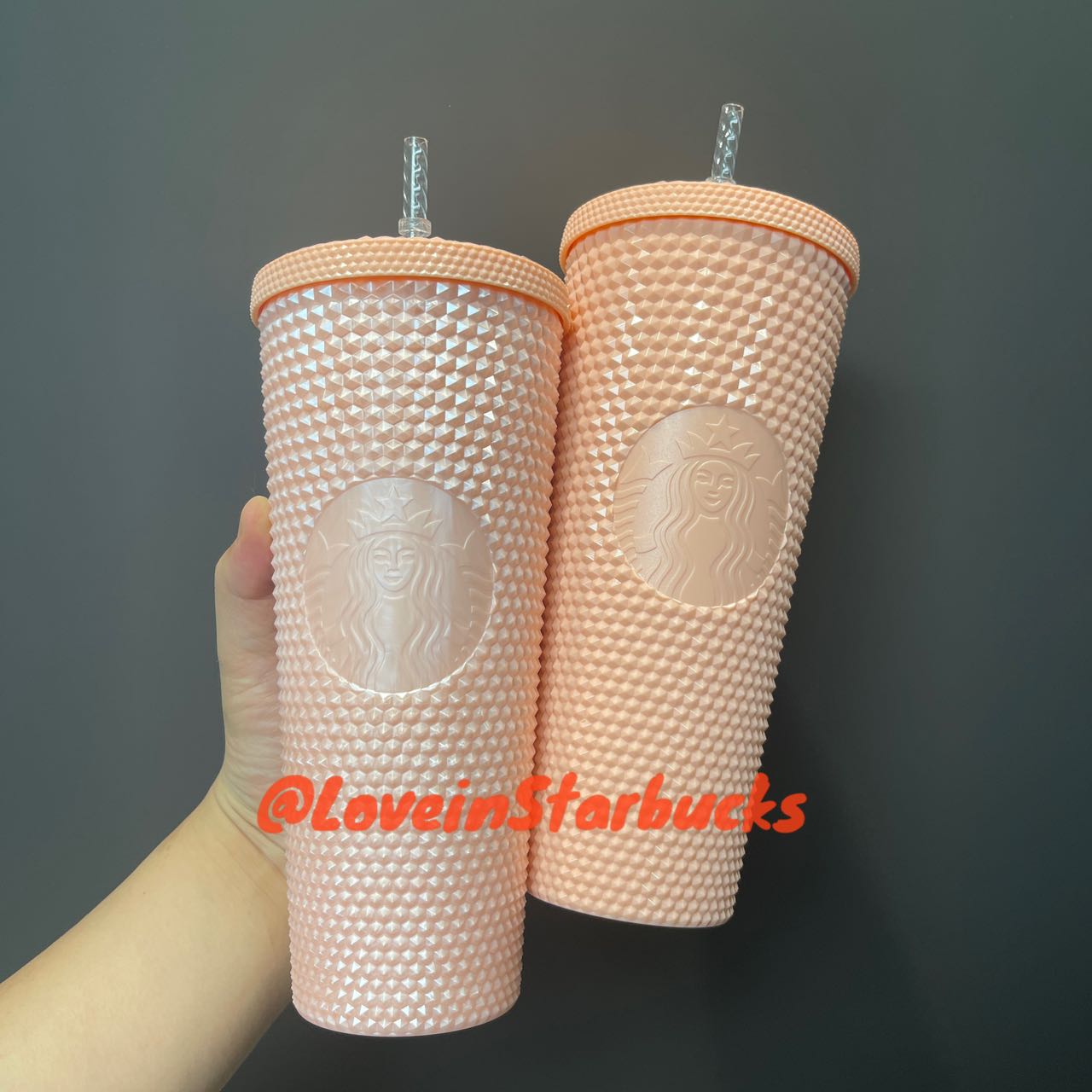 Starbucks light pink Venti cup Starbucks loveinstarbucks
