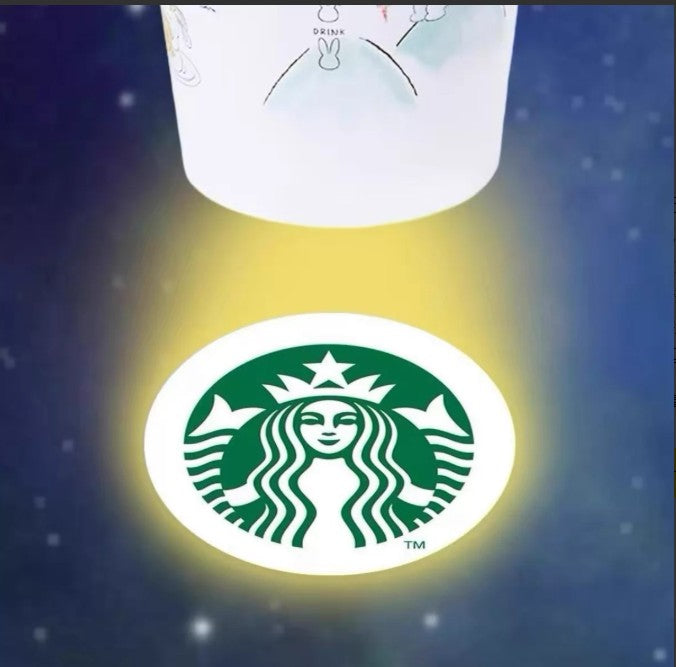 Hong Kong Starbucks 2026 Mid-Autumn Gift Box coming with 5pcs Projection Slides - without Mooncake Lamp Power