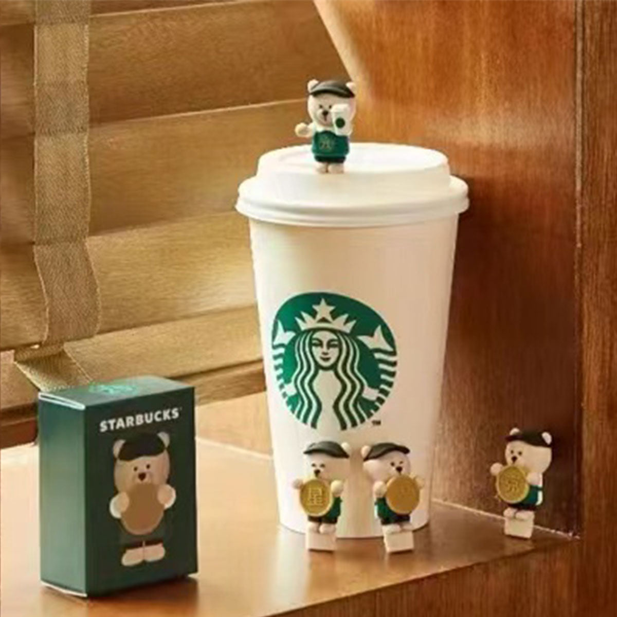 Starbucks Taiwan 2023 blind box lid plug stopper one box only contains one lid plug random Starbucks loveinstarbucks