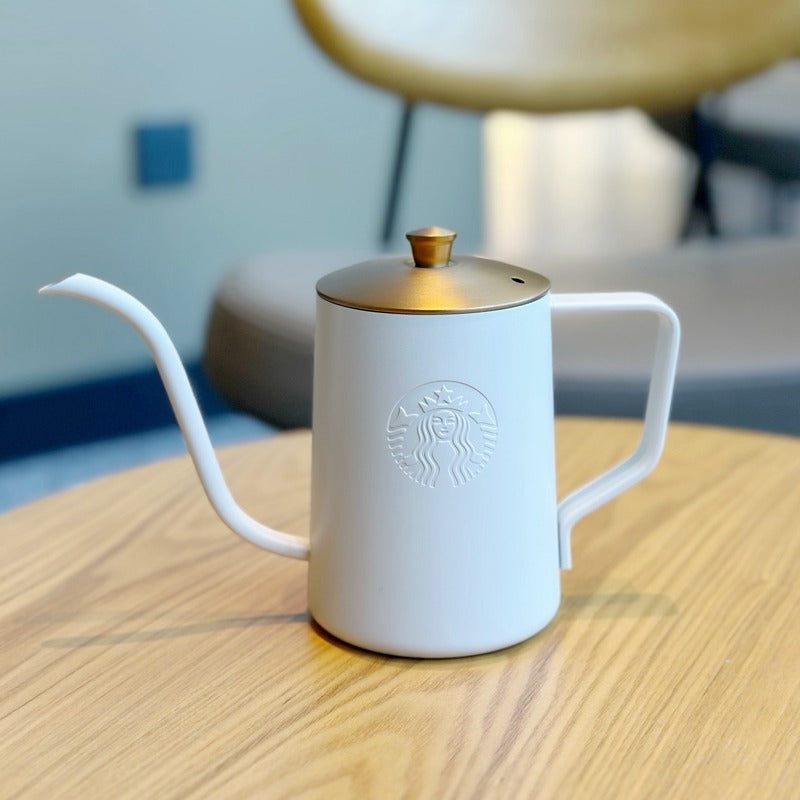 Starbucks China 2023 Lily of the Valley series hand pouring pot gift box 550+177ml Starbucks loveinstarbucks