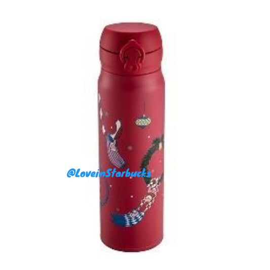 Starbucks Taiwan 2024 Christmas series Circus stainless steel cup 600ml Starbucks loveinstarbucks