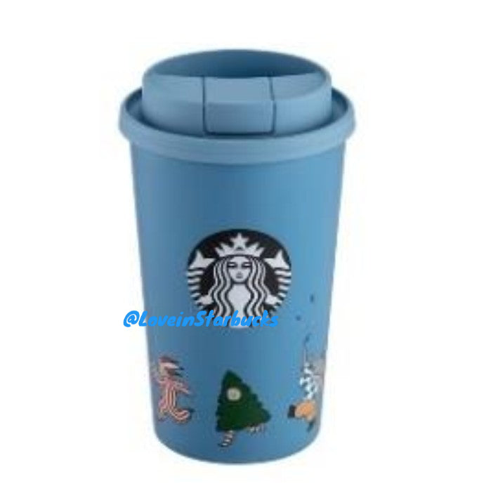 Starbucks Taiwan 2024 Christmas series JDN Carnival Stainless Steel Cup 355ml Starbucks loveinstarbucks