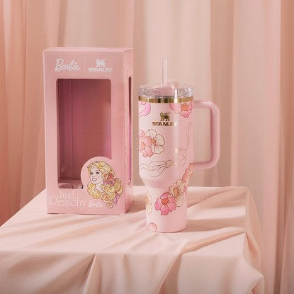 Stanley Barbie co-brand Barbie 65th anniversary Stainless steel cup 40oz Stanley/Barbie loveinstarbucks