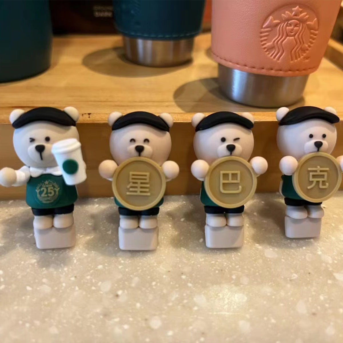 Starbucks Taiwan 2023 blind box lid plug stopper one box only contains one lid plug random Starbucks loveinstarbucks