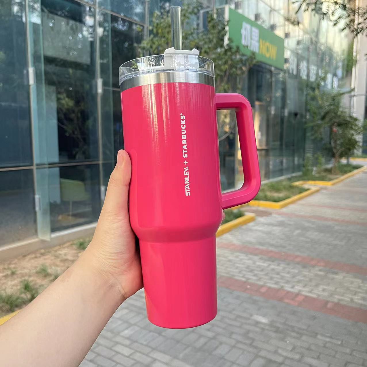 Starbucks X Stanley Philippines 2023 Berry stainless steel cup 40oz Starbucks loveinstarbucks
