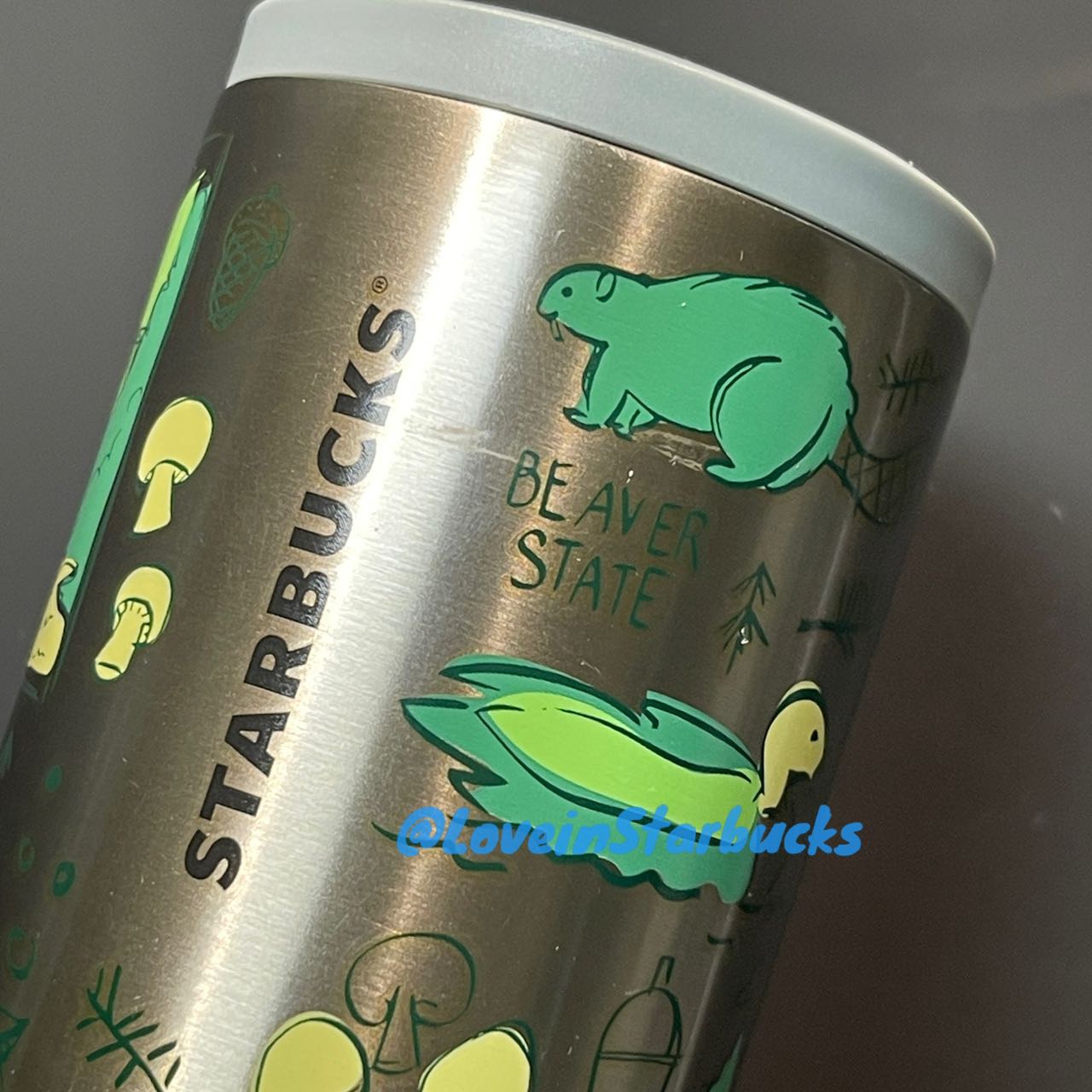 slight flaw Starbucks stainless steel cup 16oz loveinstarbucks loveinstarbucks