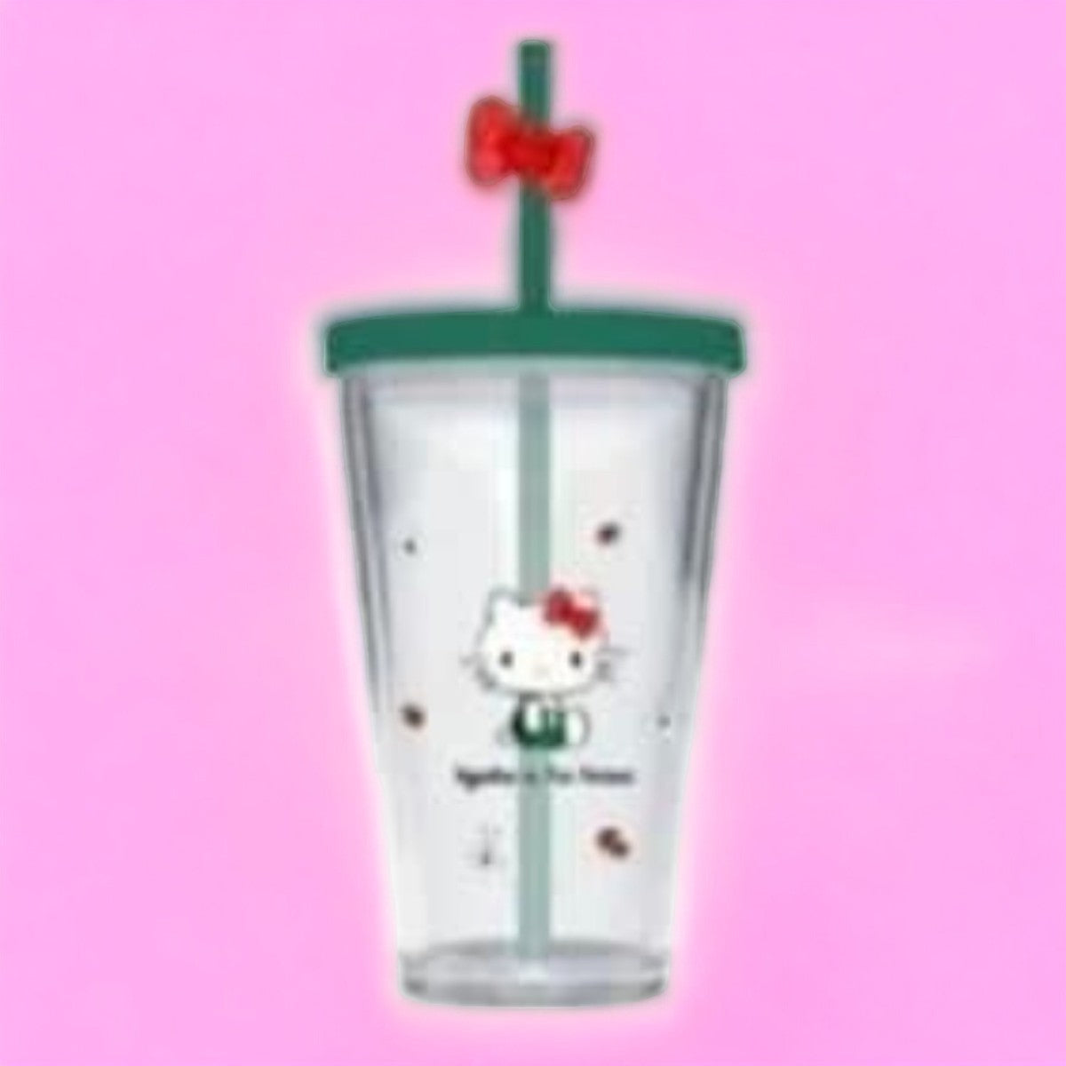 Starbucks Hello Kitty co-brand 2024 ASIA plastic straw cup 16oz Starbucks loveinstarbucks