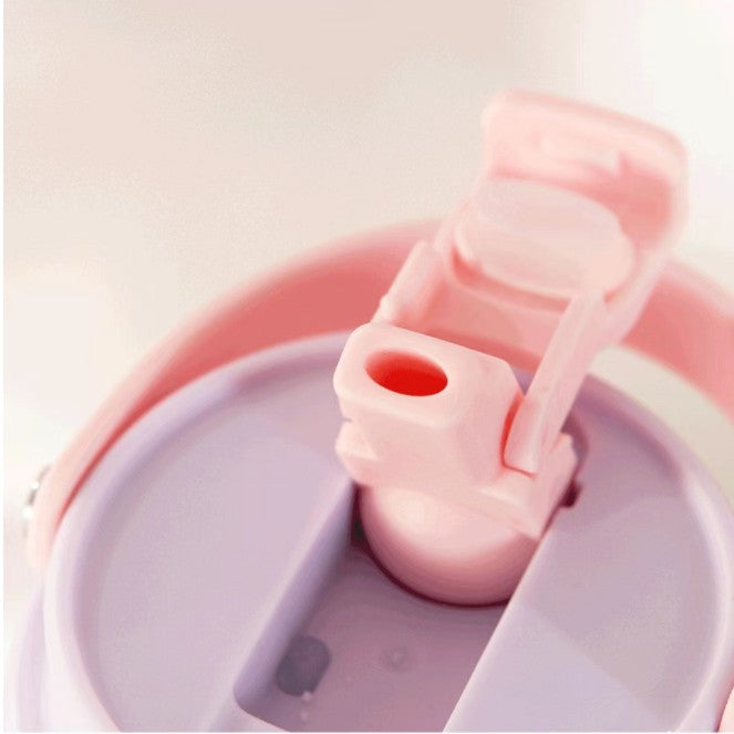 Starbucks China 2023 Christmas cute pet series Ombre pink purple stainless steel cup 820ml Starbucks loveinstarbucks