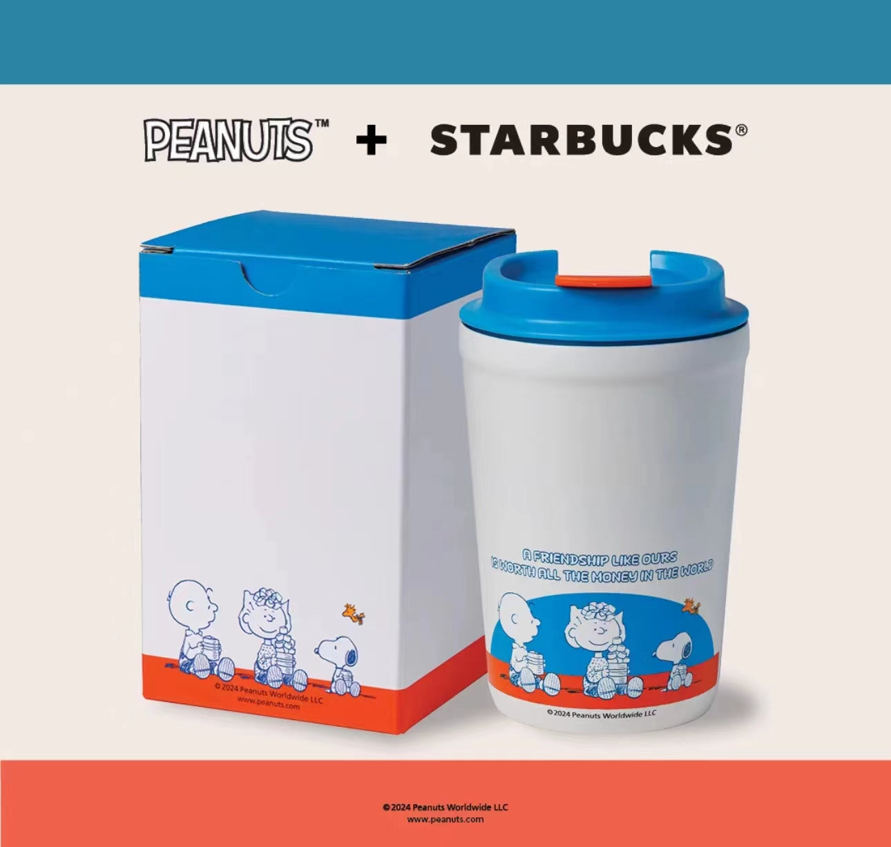 Starbucks X Peanuts co-brand collection stainless steel cup Starbucks loveinstarbucks