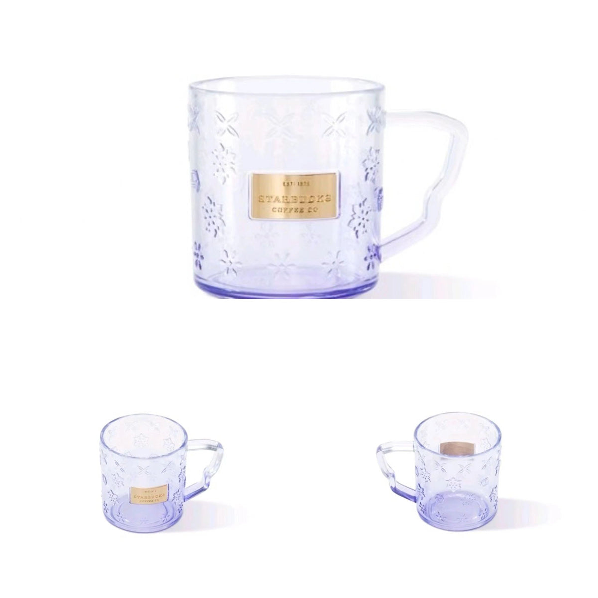 Starbucks China 2023 Christmas winter day series glass mug 360ml Starbucks loveinstarbucks