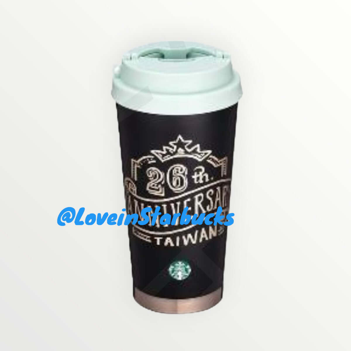 Starbucks Taiwan 2024 26th anniversary stainless steel cup 473ml loveinstarbucks loveinstarbucks