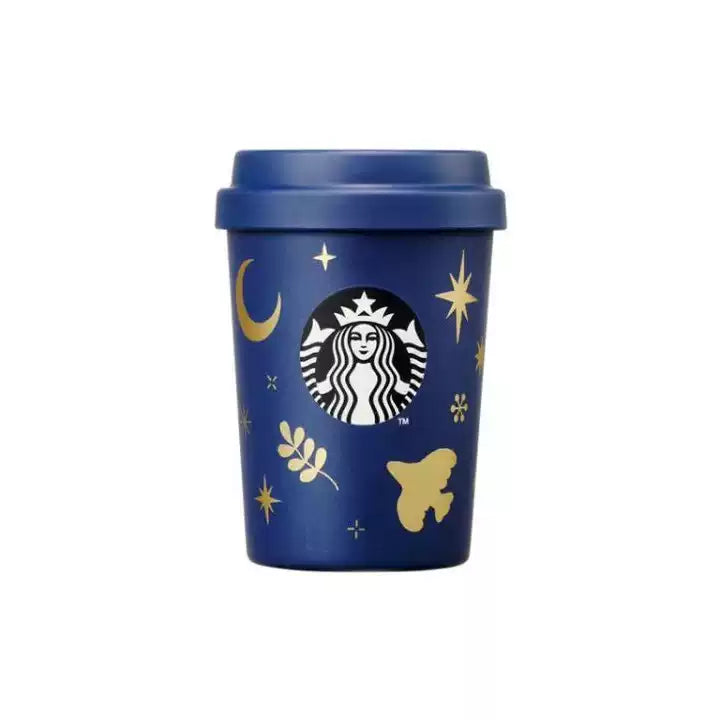 Starbucks Korea 2024 Christmas Season2 blue Stainless steel cup 237ml Starbucks loveinstarbucks