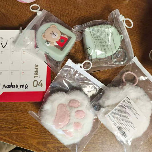 4PCS -   Starbucks Charms and Earphone Cases