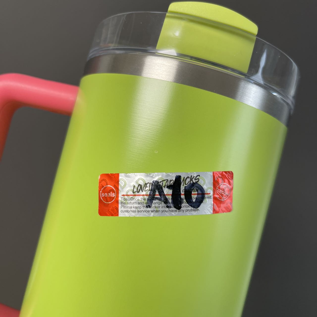 Flaw Starbucks Music Carnival Green Stanley stainless steels cup 40oz without original box Starbucks loveinstarbucks