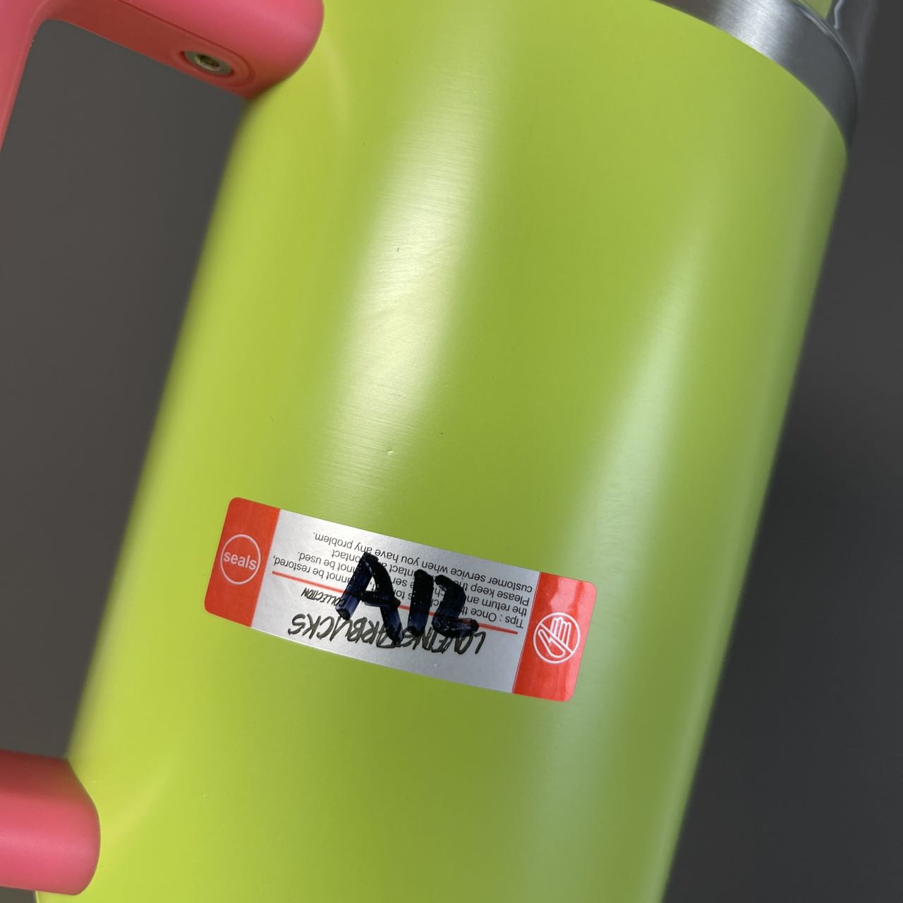 Flaw Starbucks Music Carnival Green Stanley stainless steels cup 40oz without original box Starbucks loveinstarbucks