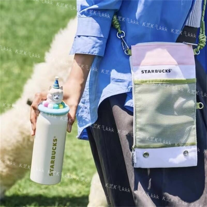 Starbucks China 2024 Alpaca series Stainless steel cup with cup bag 380ml loveinstarbucks loveinstarbucks