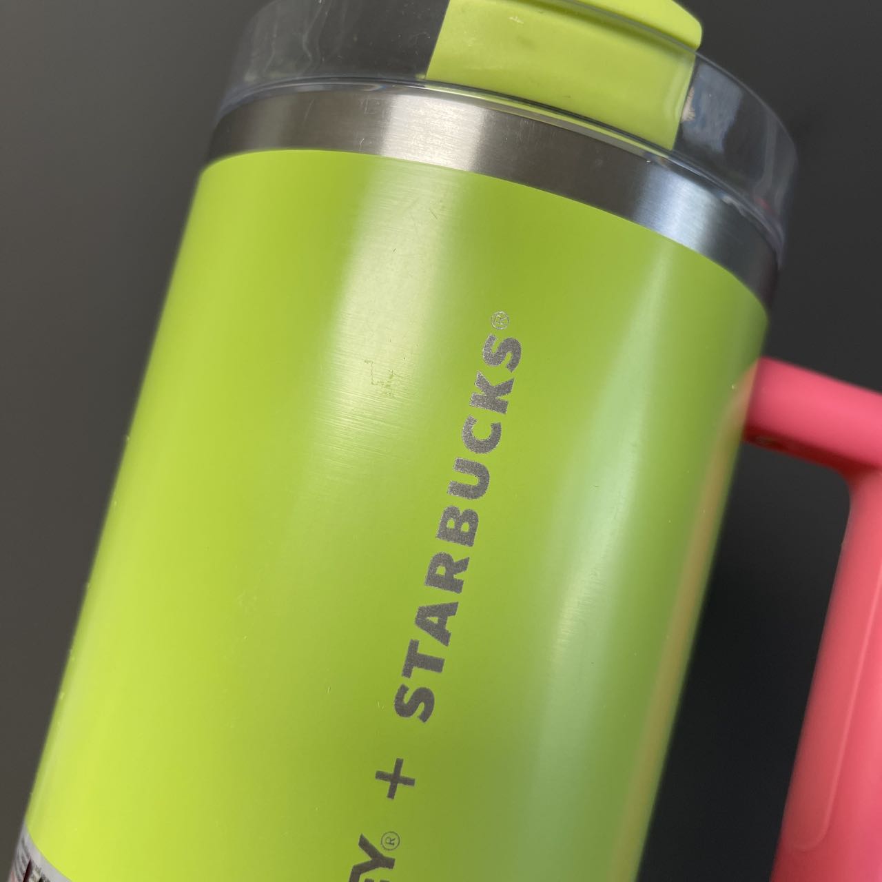 Flaw Starbucks Music Carnival Green Stanley stainless steels cup 40oz without original box Starbucks loveinstarbucks