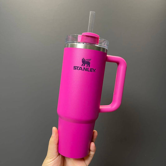 Stanley flamingo pink Fuchsia stainless steel cup 30oz loveinstarbucks loveinstarbucks