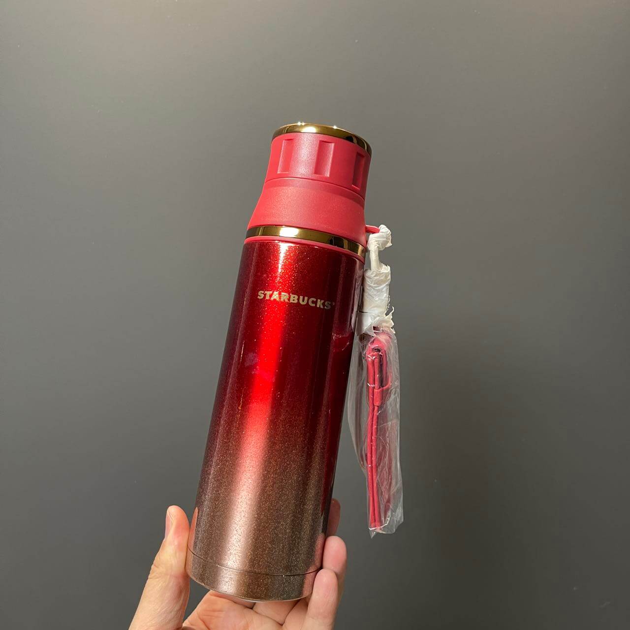 Starbucks 2023 Coffee treasure series red stainless steel cup 520ml loveinstarbucks loveinstarbucks