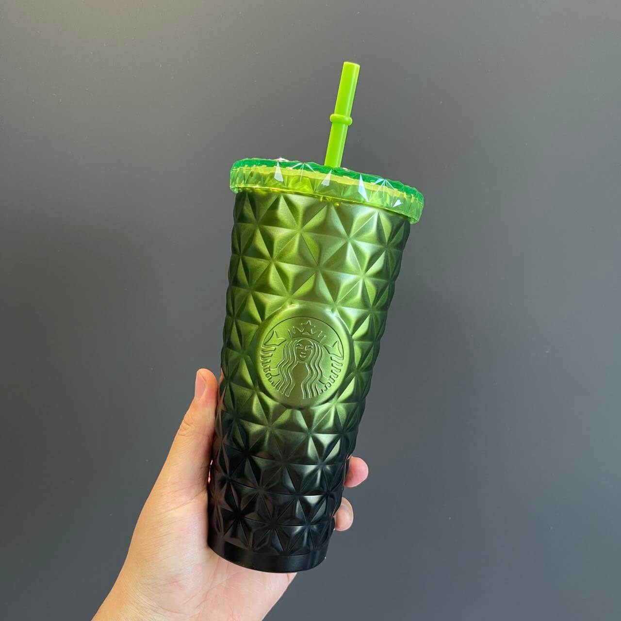 Starbucks Philippines 2024 green Ombre Dion stainless steel cup 20oz loveinstarbucks loveinstarbucks