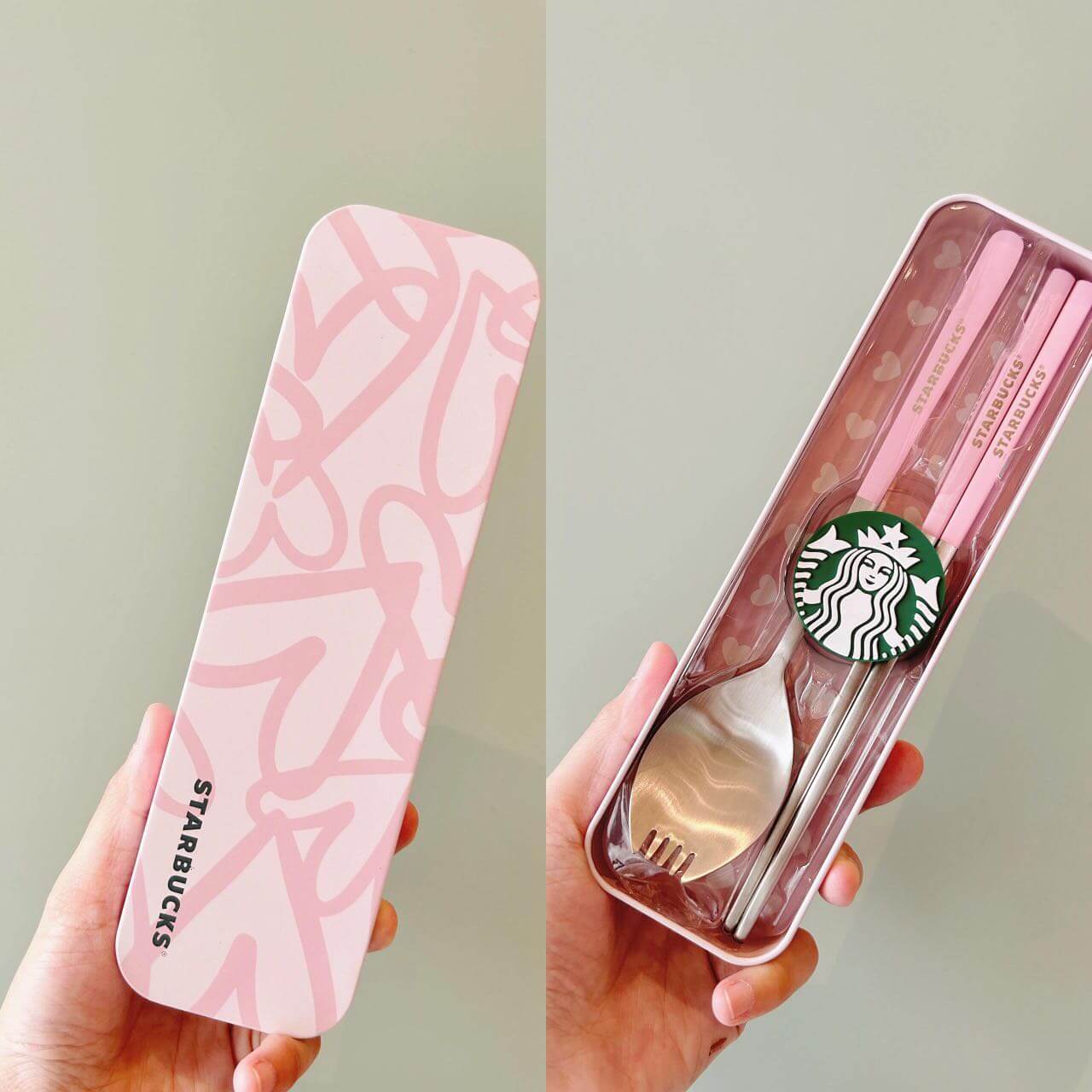 starbucks China 2024 Sakura pink tableware coming with Magnetic buckle loveinstarbucks loveinstarbucks