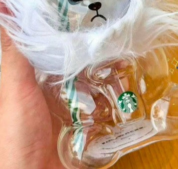 pre-order   Starbucks China 2026 Mood Weather Station Series 600ml white long hair glass -  read details