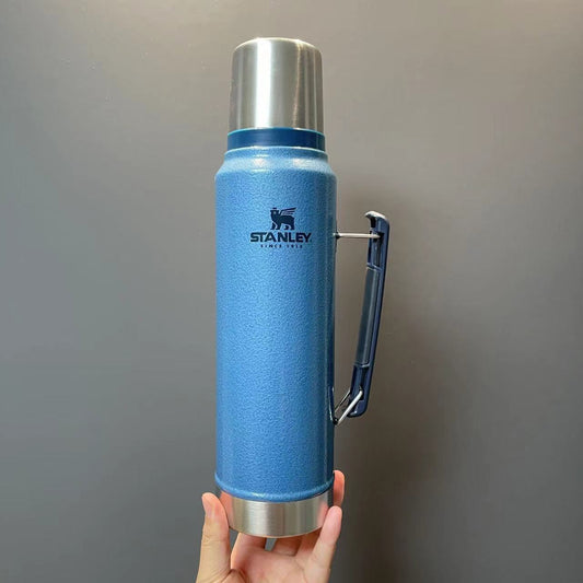 Stanley classic blue stainless steel cup 1000ml loveinstarbucks loveinstarbucks