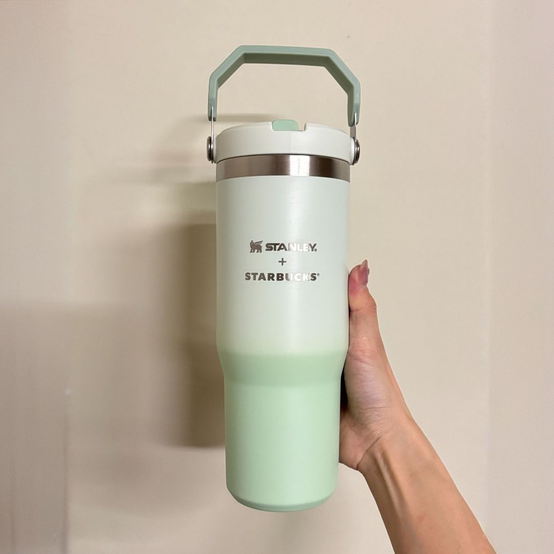 Starbucks Taiwan 2025 Summer Mediterranean Style Series x Stanley green Stainless Steel cup 30oz
