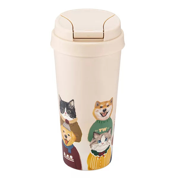 Starbucks Taiwan 2026 cat dog pet series stainless steel cup 16oz