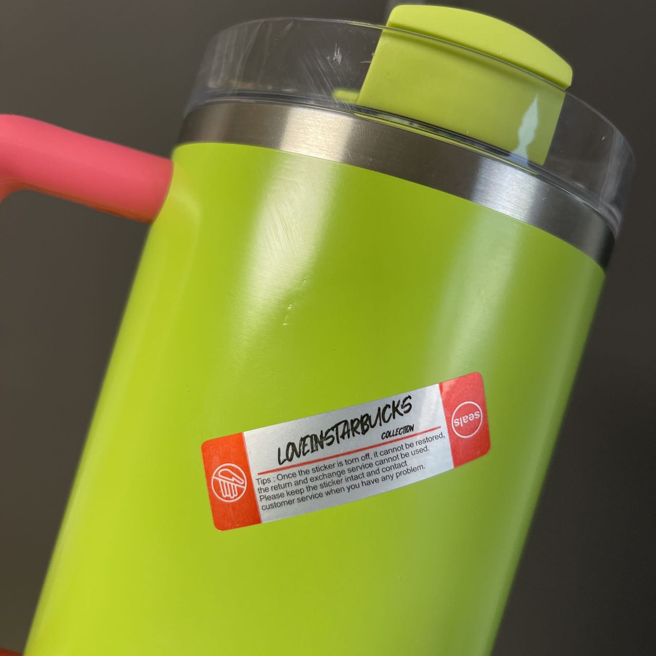 Flaw Starbucks Music Carnival Green Stanley stainless steels cup 40oz without original box Starbucks loveinstarbucks