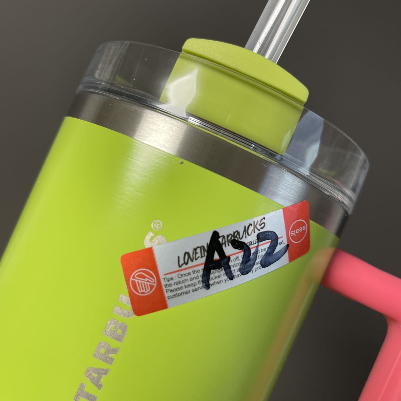 Flaw Starbucks Music Carnival Green Stanley stainless steels cup 40oz without original box Starbucks loveinstarbucks