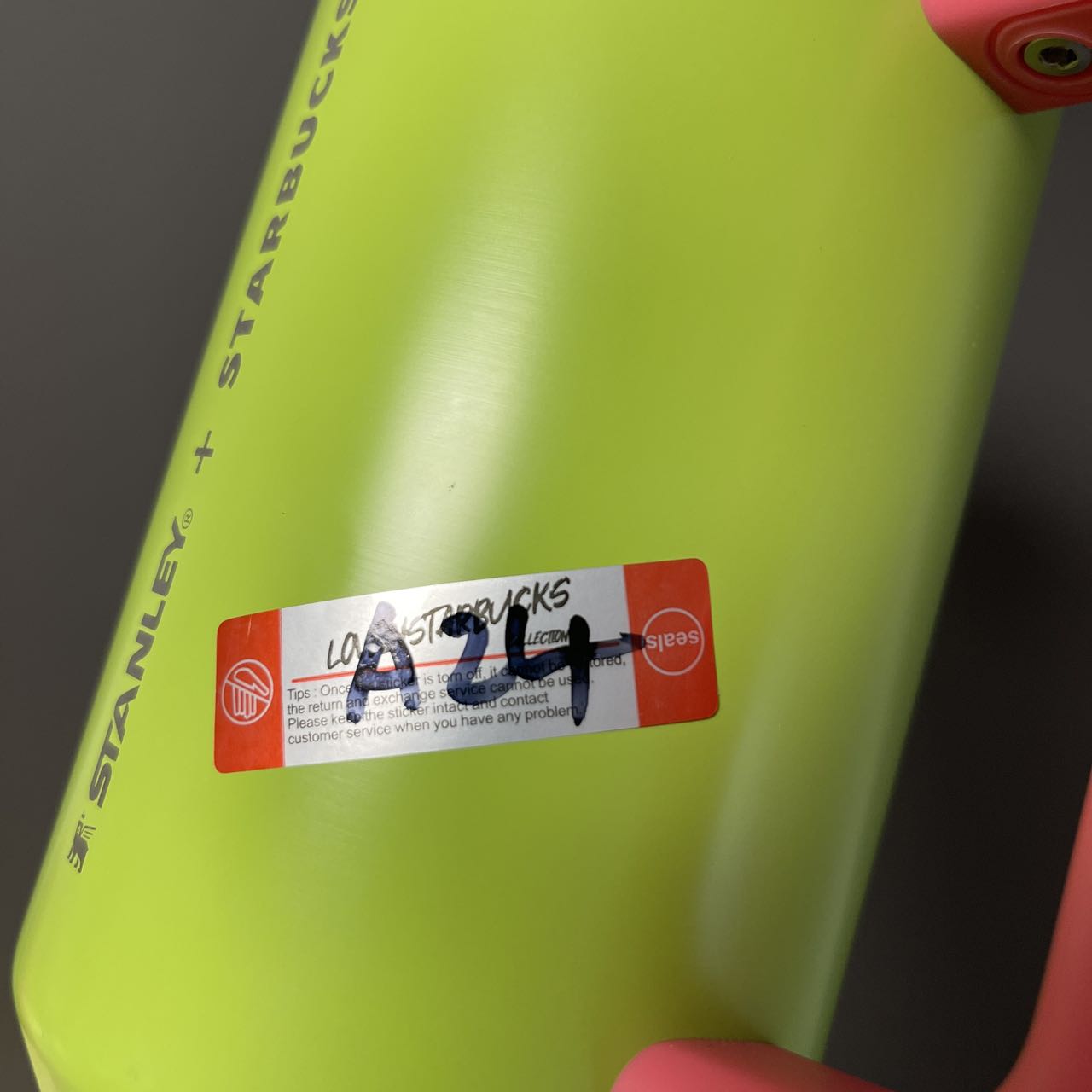 Flaw Starbucks Music Carnival Green Stanley stainless steels cup 40oz without original box Starbucks loveinstarbucks