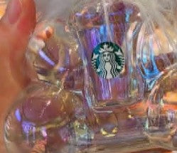 pre-order   Starbucks China 2026 Mood Weather Station Series 600ml white long hair glass -  read details