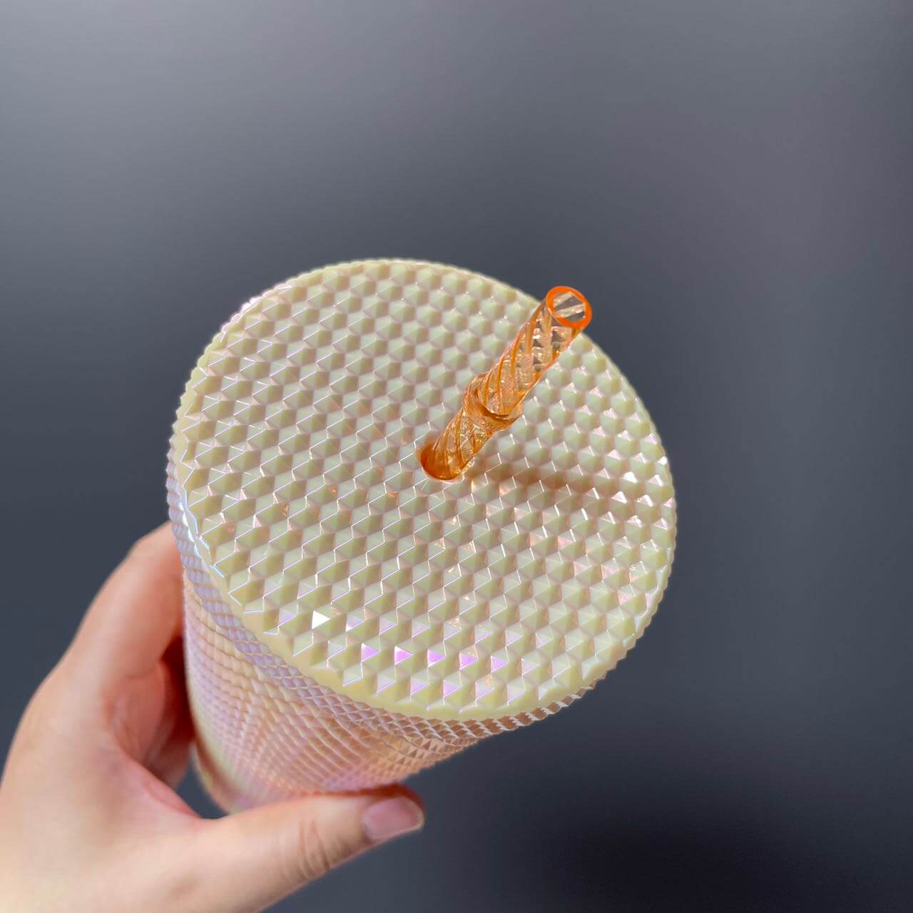 Starbucks Philippines 2024 peach blossom studded straw Cold Cup 24oz loveinstarbucks loveinstarbucks