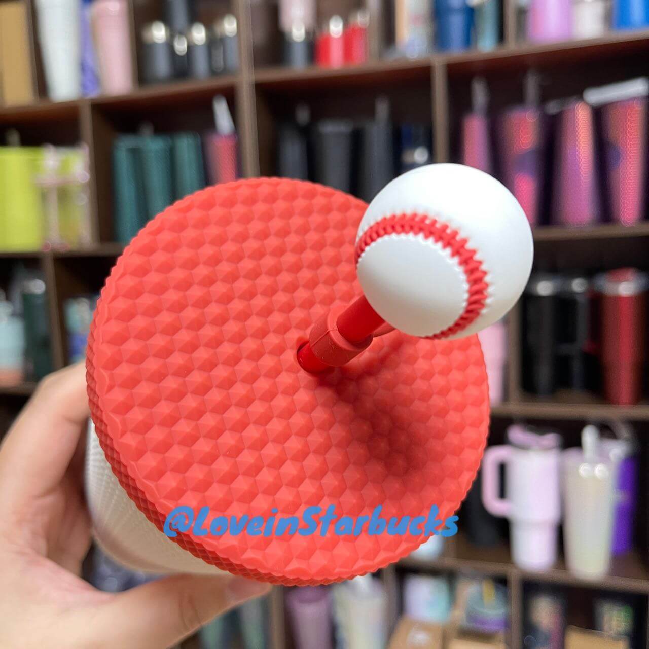 Starbucks tumbler Taiwan FuLong exclusive baseball studded cup loveinstarbucks loveinstarbucks