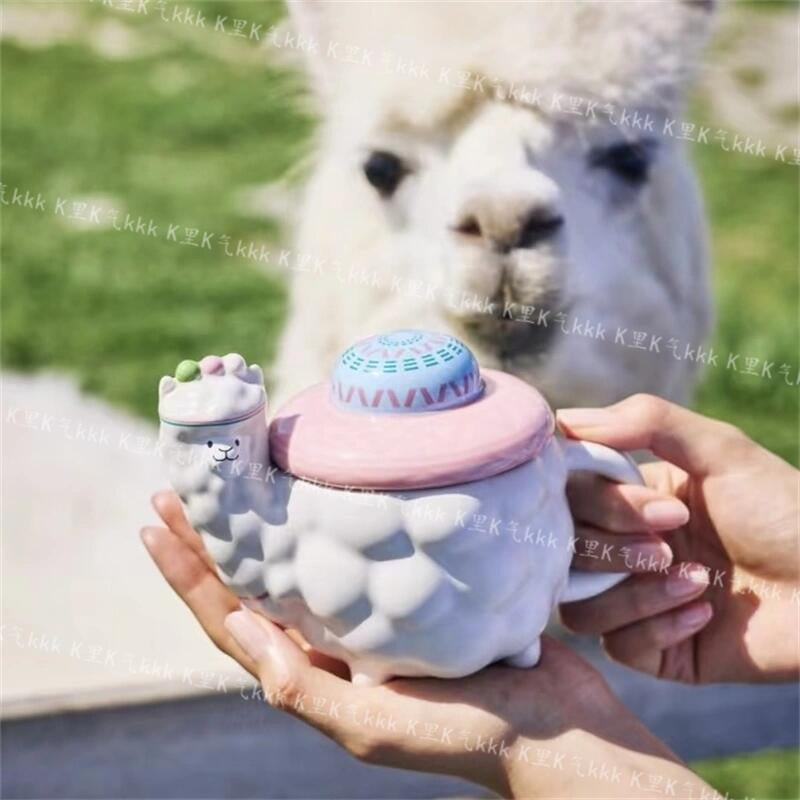 Starbucks China 2024 Alpaca series Alpaca shaped mug 296ml loveinstarbucks loveinstarbucks