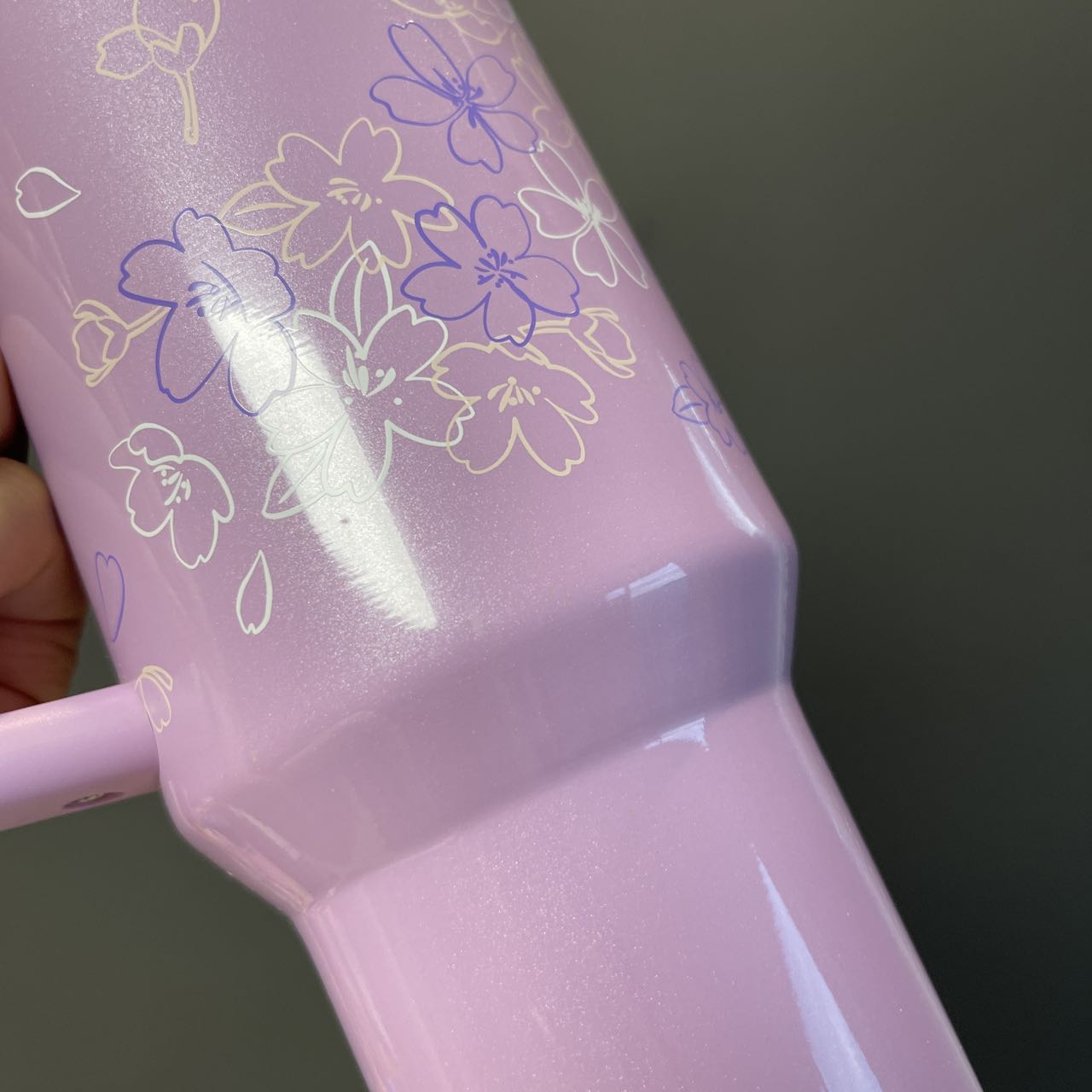 damaged Starbucks Stanley 2024 Philippines Lavender Sakura stainless steel cup 40oz Starbucks loveinstarbucks