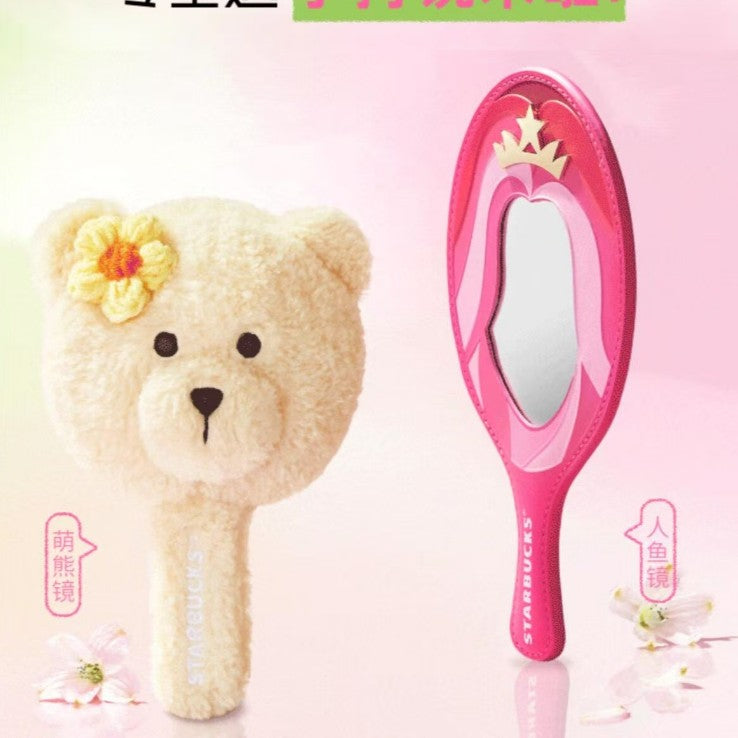 Starbucks China 2025 bearista and mermaid Mirror