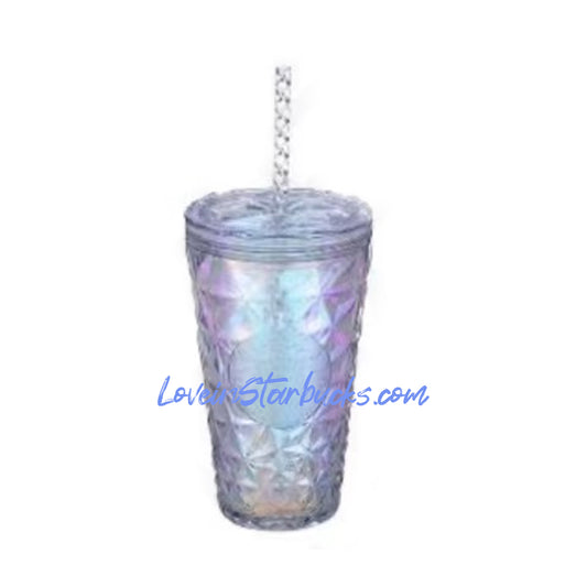 Starbucks Taiwan 2023 Christmas 1st series Unicorn Diamond prism straw cold cup 16oz Grande Starbucks loveinstarbucks