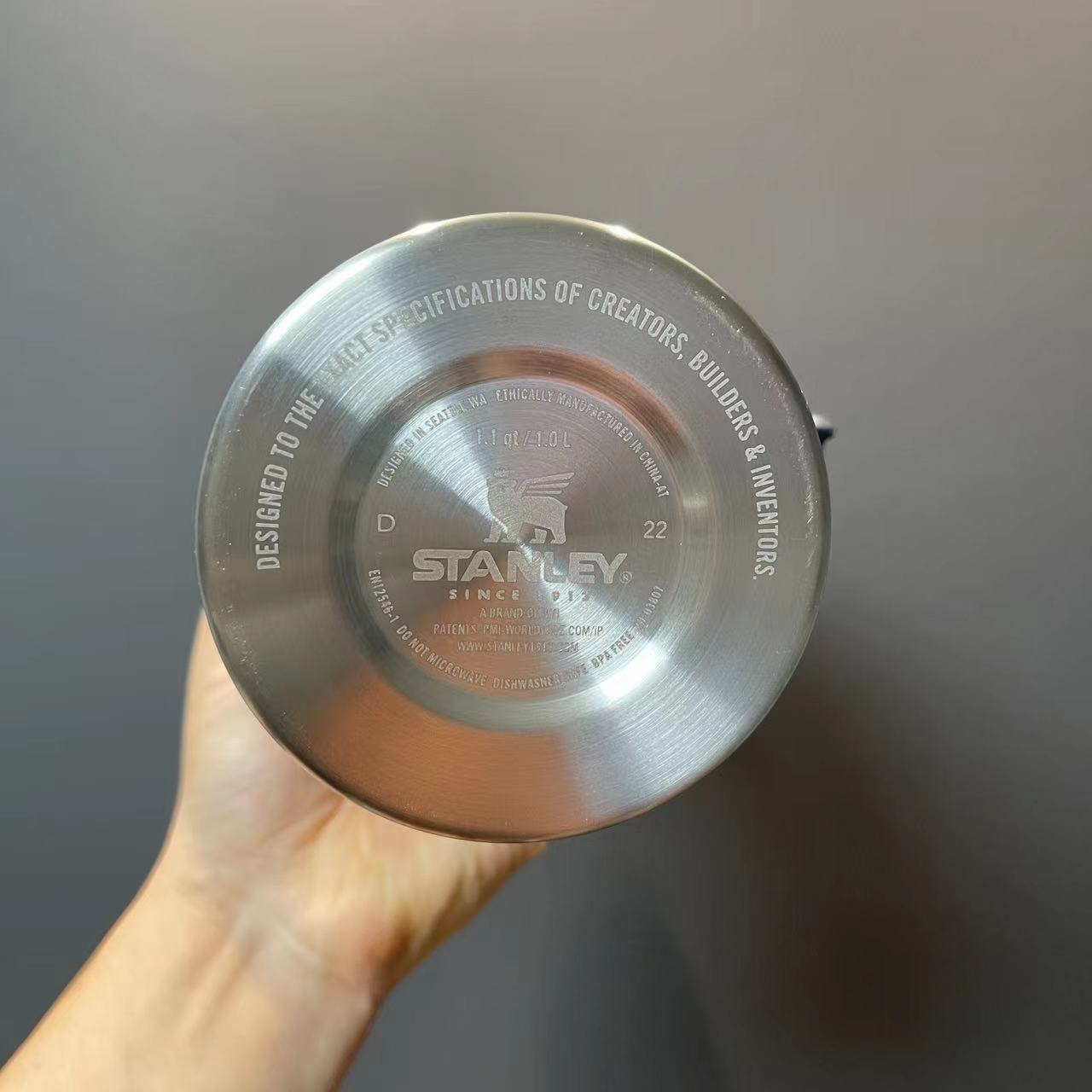 Stanley classic blue stainless steel cup 1000ml loveinstarbucks loveinstarbucks