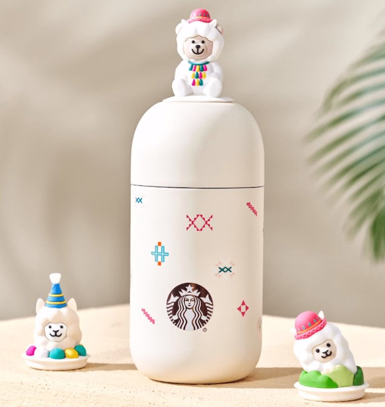 Starbucks China 2024 online Alpaca series Stainless Steel Vacuum Cup Gift Box 220ml Starbucks loveinstarbucks