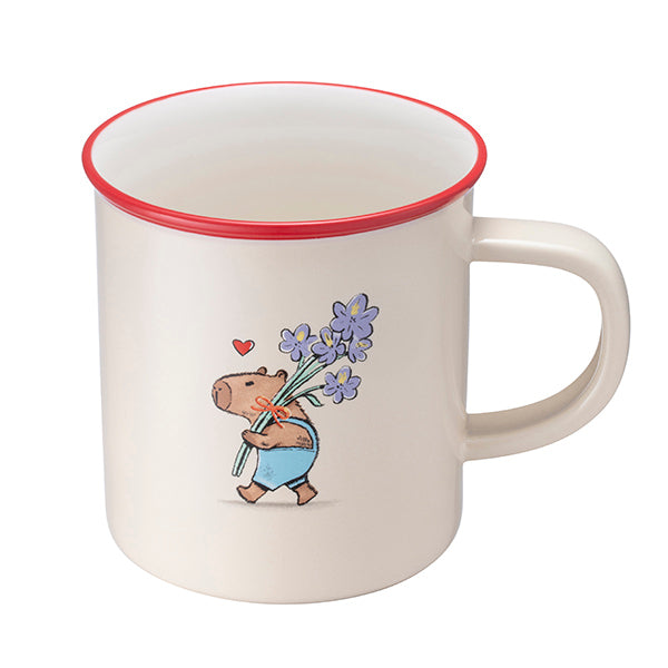 Starbucks Taiwan 2026 Valentine's Day series Romantic Capybara Mug